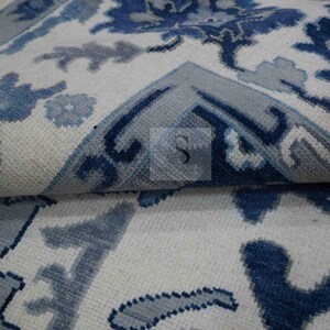 Oushak Rug Hand Knotted 8x10, 9x12, 10x14, Wool Traditional And Vintage Antique Oushak Wool Area Rug For Living Room Rug