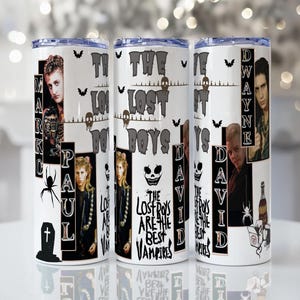 Lost Boys Tumbler Wraps: Sublimeringsdesign PNG (digital nedladdning)