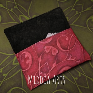 Pochette de Tarot Ornement Rouge
