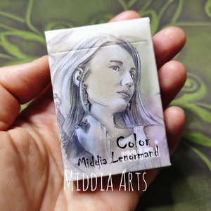 Middia Lenormand 3 MINI COLOR Oracle Cards