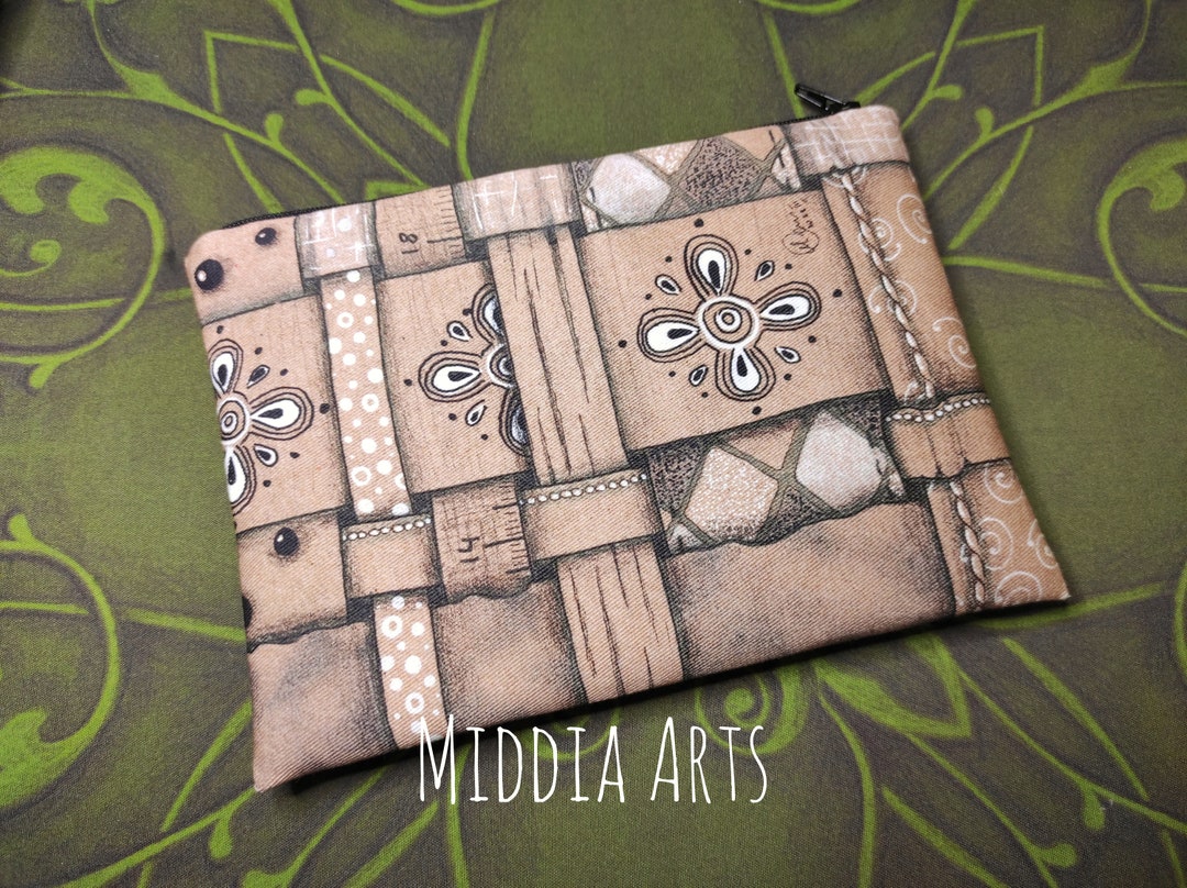 Tarot Pouch Ribbons Zipper - Etsy