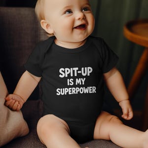 Funny baby Onesie,Bodysuit,Spit-Up Is My Superpower Onesie,Infant Onesie,Toddler Onesie,Cute Baby Bodysuit,Baby Shower Gift,Funny Onesie