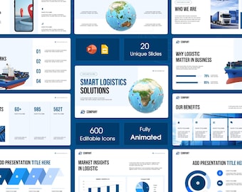 Animated Presentation Design | PowerPoint Morph Transition Template | Professional Business Slides | Editable PPT