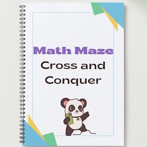 20+ Fun Printable Math Puzzle Workbook for Kids Ages 9–10 | Logic, Problem Solving & Cross-Style Challenges