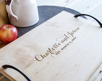 Custom serving tray 16.5\u201dx24\u201d