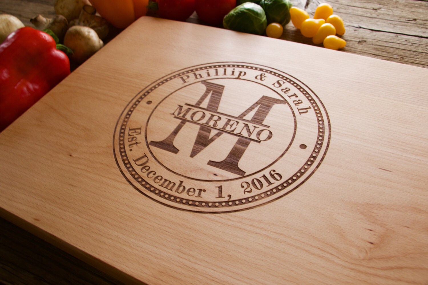 Personalized Cutting Board Engraved Cutting Board Etsy