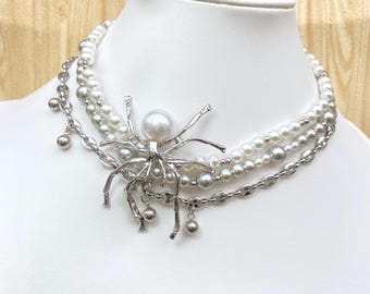 Choker—Spider Pearl