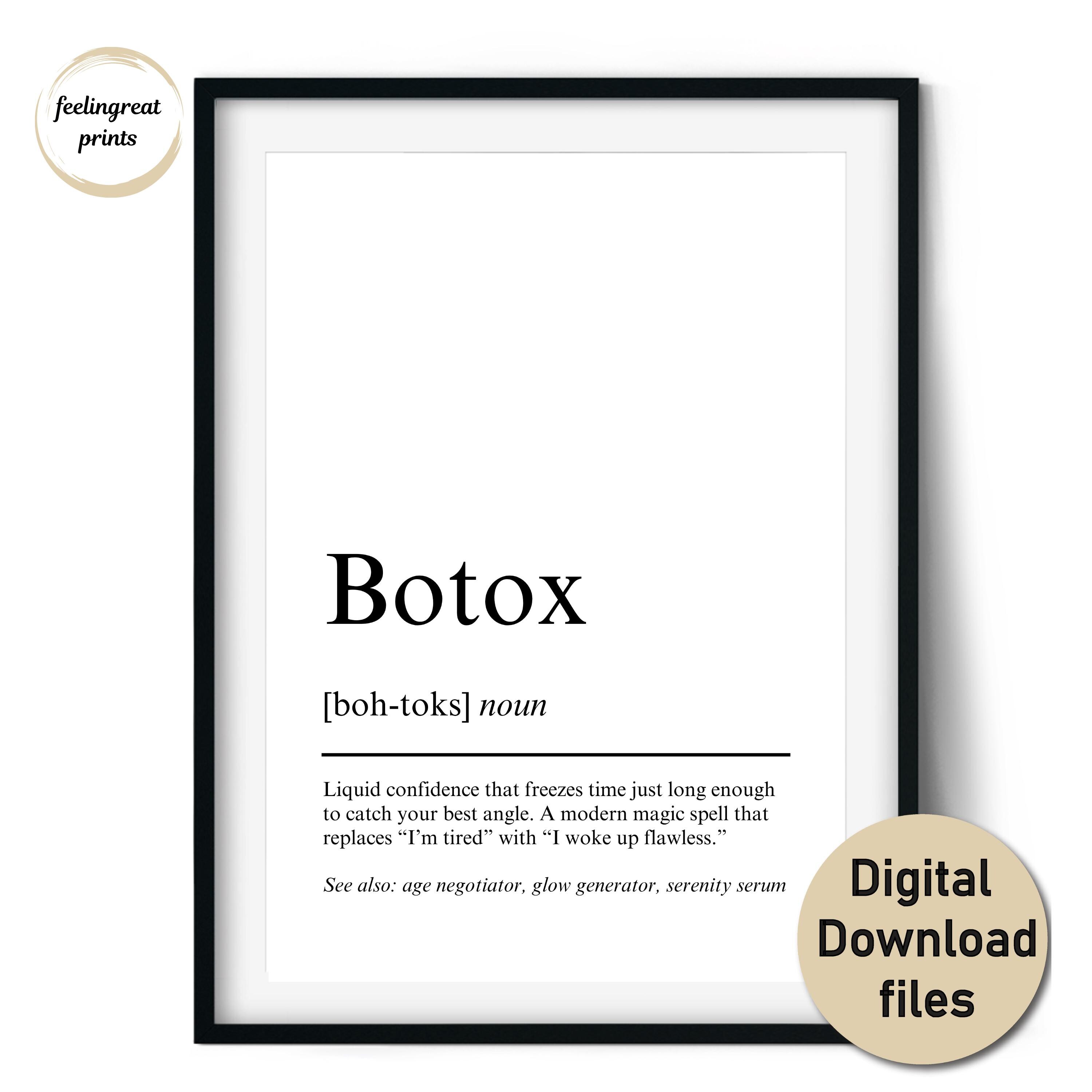 Funny botox card - Etsy België, image size:3000x3000