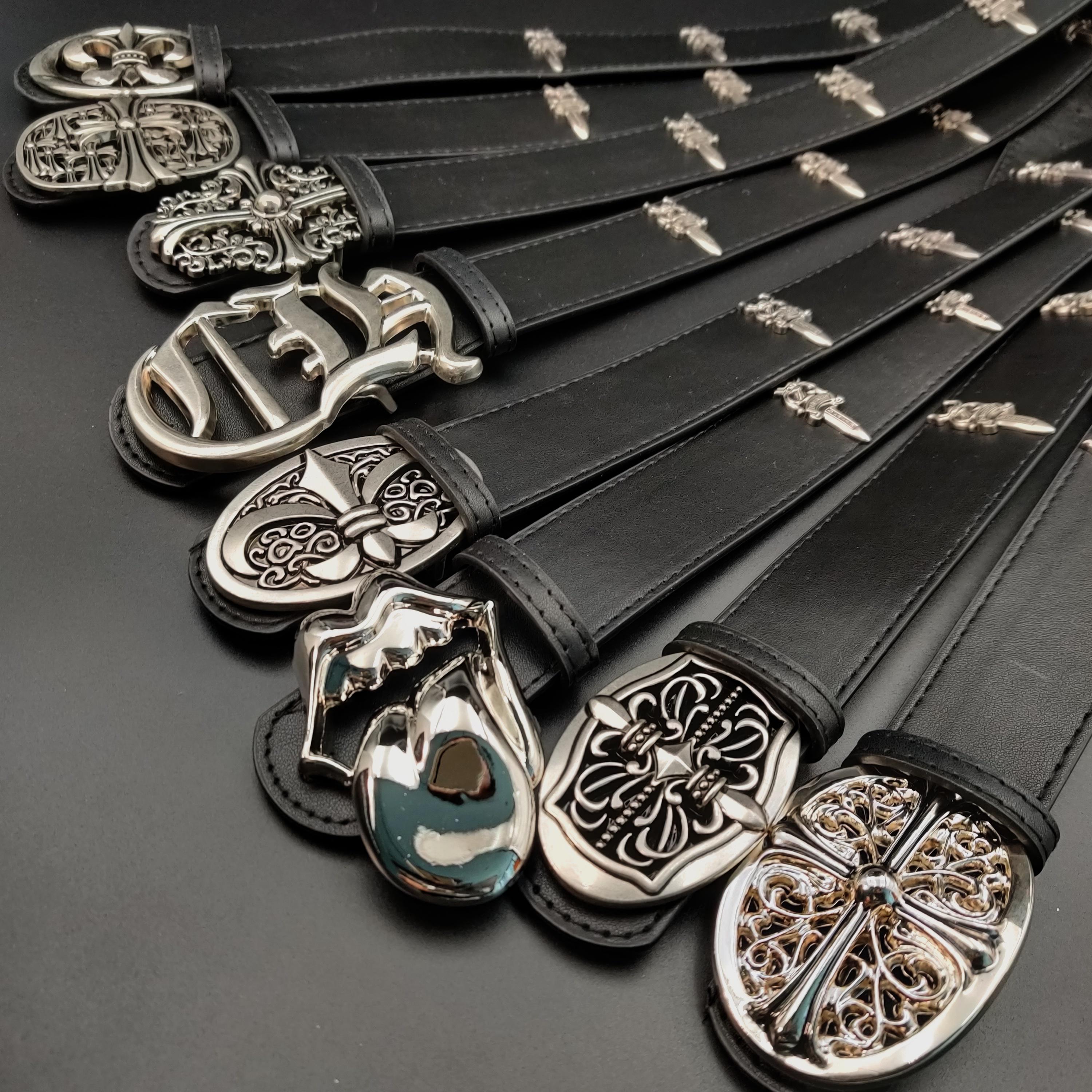 Mens Chrome Hearts Belt - Etsy