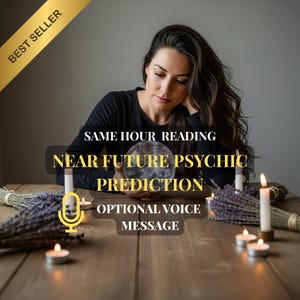 Near Future Psychic Prediction, Same Hour Future Reading Love, Career, General Reading, Clairvoyant With Accurate Reading - Text Or Voice