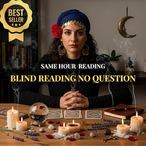 Same Hour Blind Tarot Reading: Psychic Insight, No Questions
