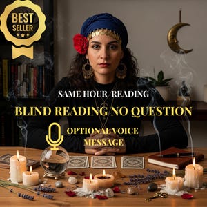 Same Hour Blind Tarot Reading: Psychic Insight, No Questions