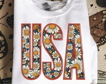 Retro USA Png, Vintage America Sublimation, 4th of July Patriotic Design, Independence Day Graphic, Digital Download PNG