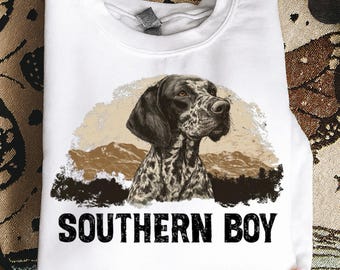 Südliche Jagd Png, Tarnhund Png-Design, Retro Entenjagd Png-Stil, Camouflage Shirt Grafik, Sublimation Digital Download