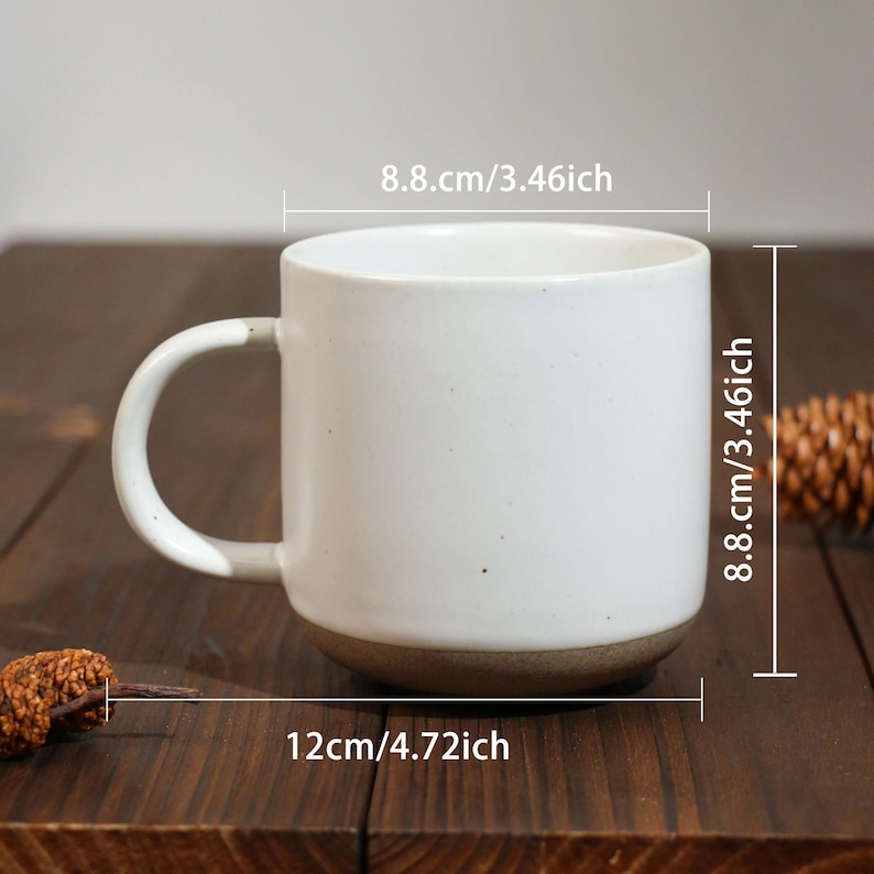 Graverad keramikmugg med din text, Anpassad keramikmugg med kaffe, Graverad presentmugg, Anpassade presentidéer, Inflyttningspresent bild 7