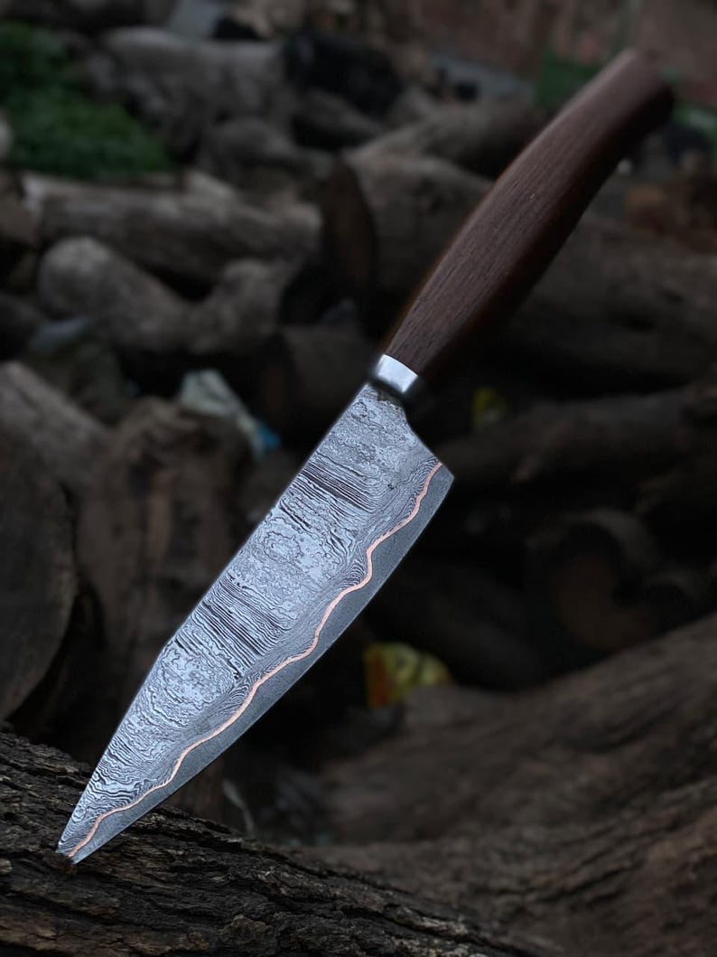 Finkels | Kotai Kitchen Damascus Bunka Santoku mes 17cm