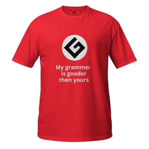 T-shirt Grammaire Supériorité Femme design ver 1