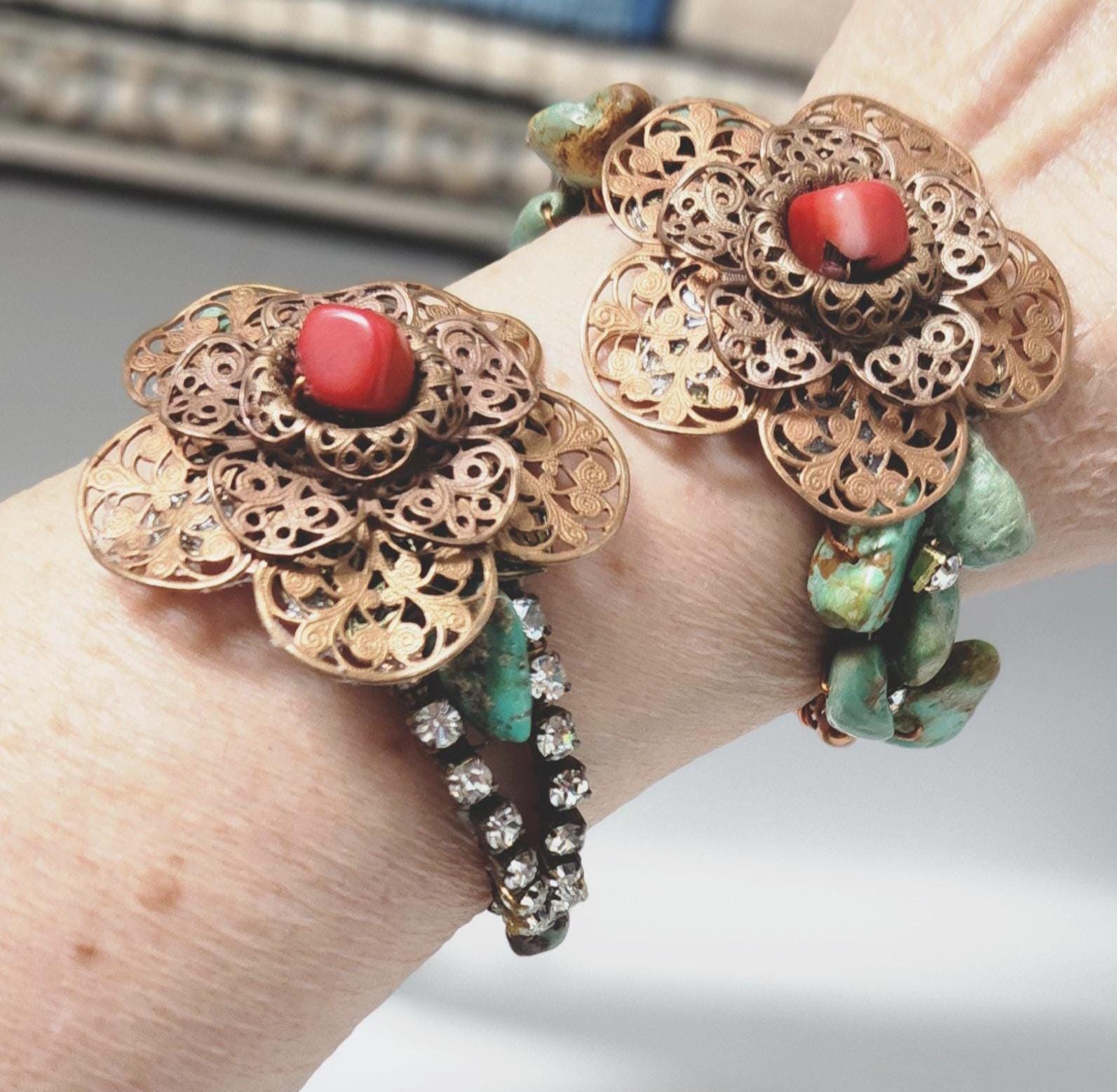 Miriam Haskell Bracelets - Etsy