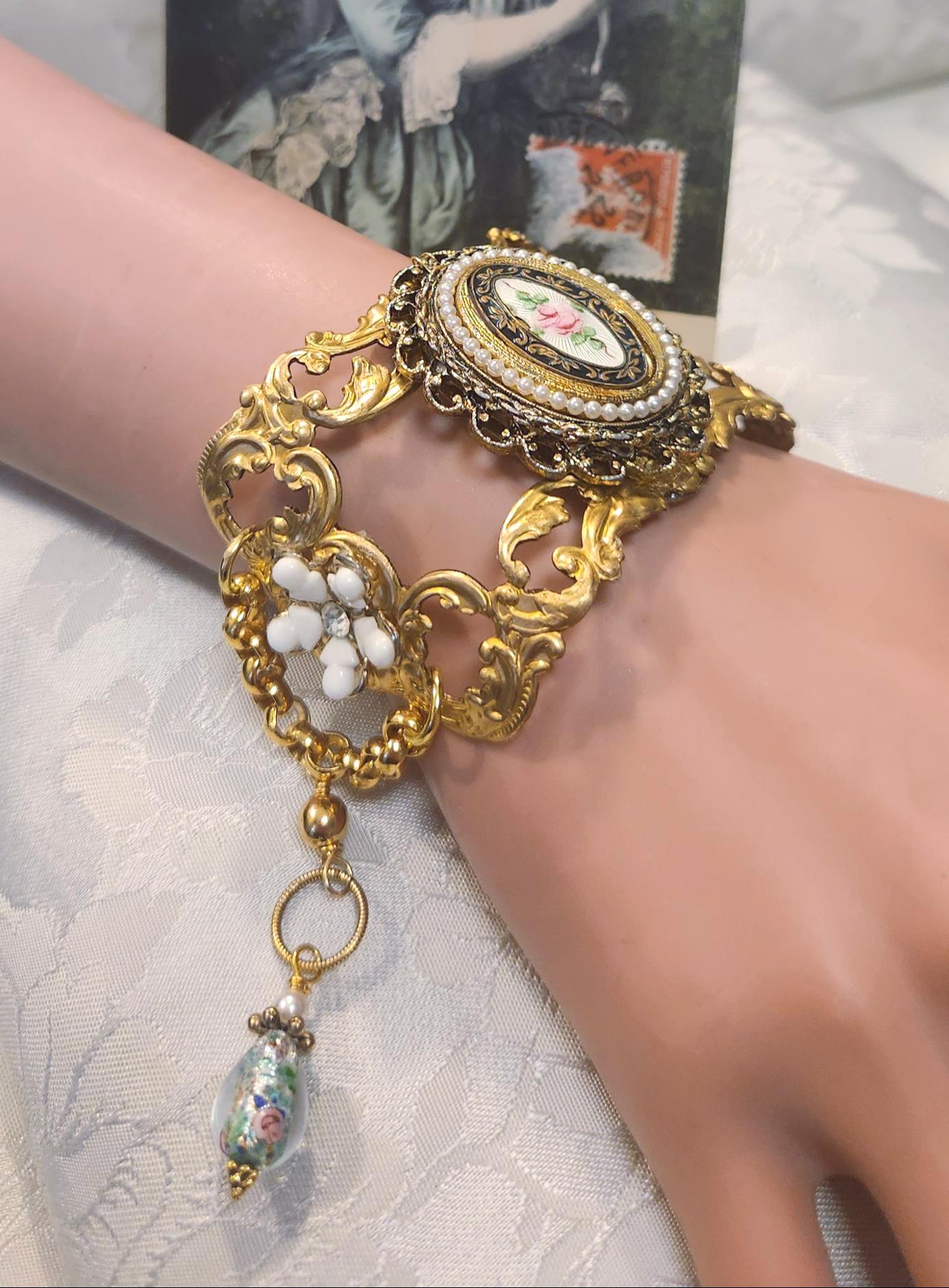 Miriam Haskell Bracelets - Etsy