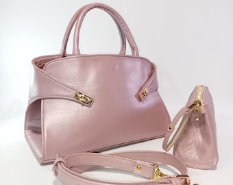 Women's genuine leather bag, Elegant women's bag, Everyday bag for womens