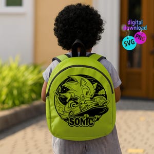 Sonic the Hedgehog SVG: Archivo de corte de juegos para Cricut y Silhouette