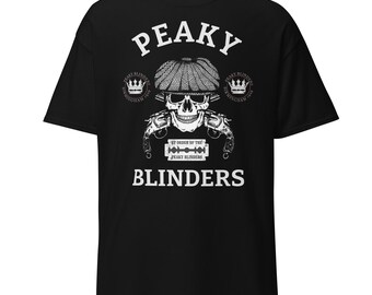 Official Peaky Blinders 'Garrison Pub' T-Shirt - White, Unisex Cotton Tee (Medium)