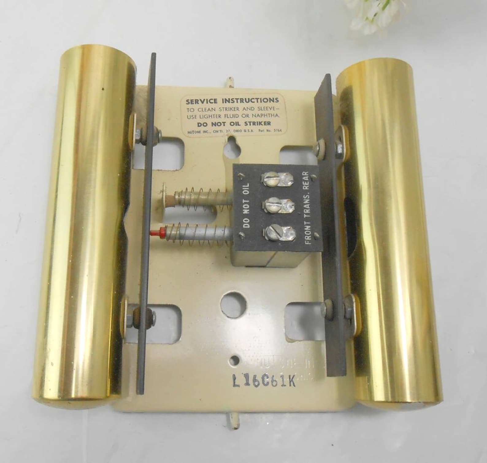 Vintage NuTone door bell and push button doorbell replacement Etsy