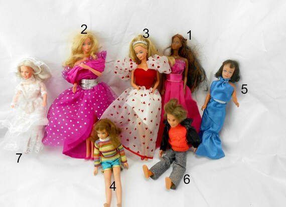 70s barbie dolls