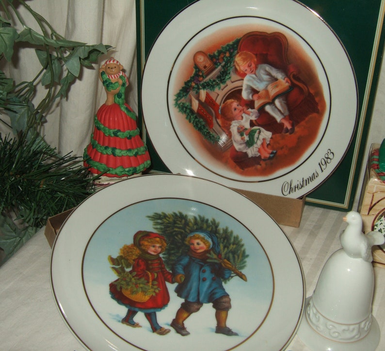 Vintage Avon Christmas Collectibles 9 vintage Avon Ornaments Etsy