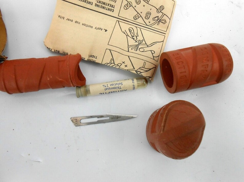 Vintage snakebite kit Cutter mini travel snake bite kit Etsy