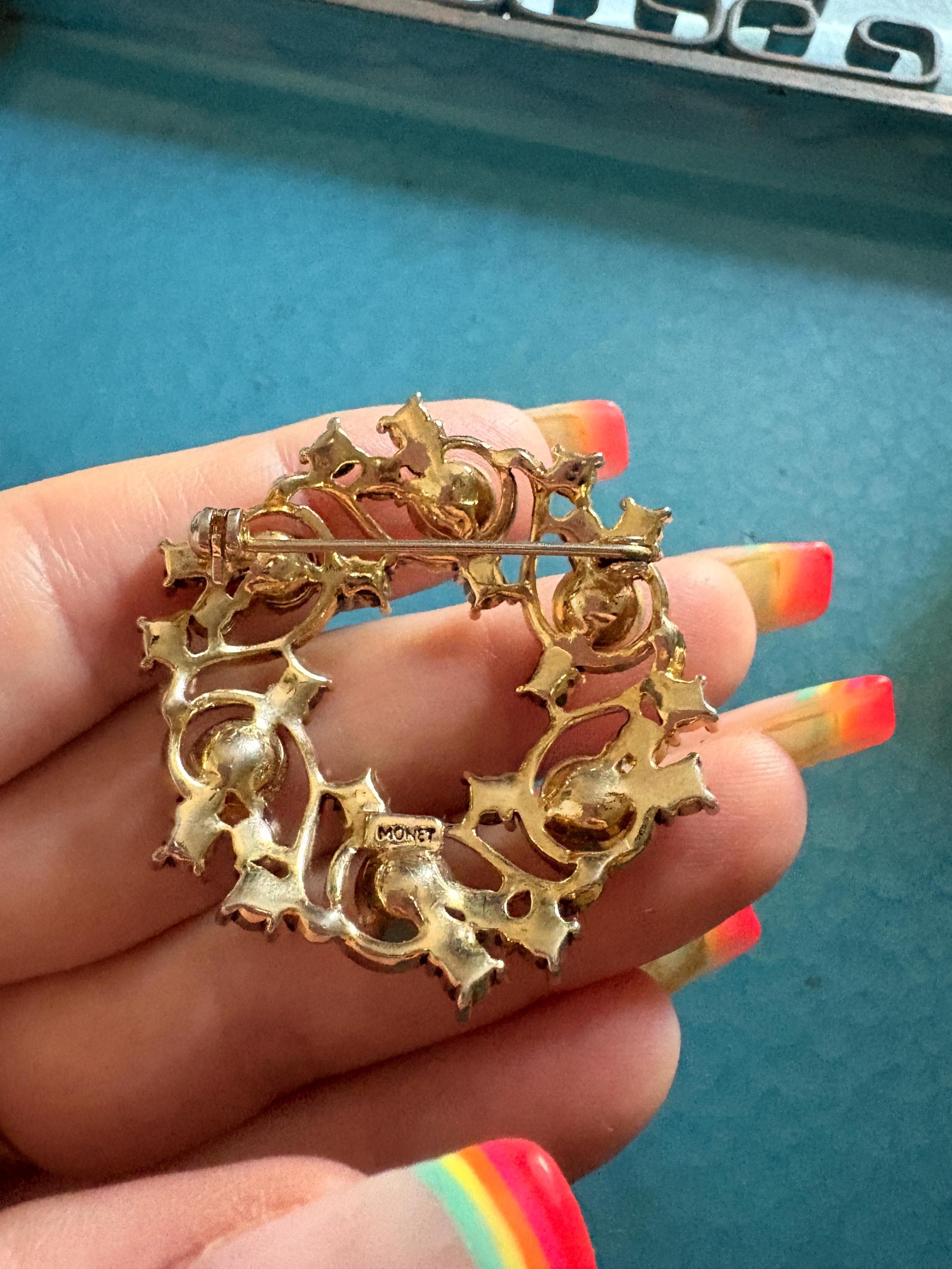 Monet Brooch - Etsy