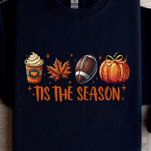 Besticktes Pumpkin Spice Latte Shirt: Herbst Erntedank T-Shirt