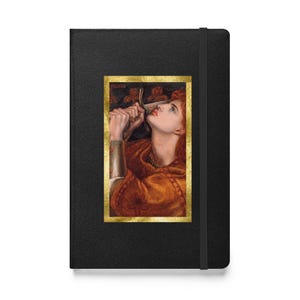 Joan of Arc Journal | Pre-Raphaelite Art Hardcover | Gift for Writers | Dark Academia Notebook | Gift for Her