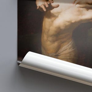 Narcissus Print, Gyula Benczur 1881 Greek Mythology Wall Art, Echo and Narcissus Poster