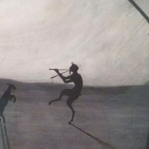 Faun by Moonlight Print, Leon Spilliaert 1900 Dark Romanticism Wall Art, Moody Moon Symbolist Poster