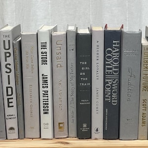 Real Book Router Hideaway: Gray Scale Hidden Storage