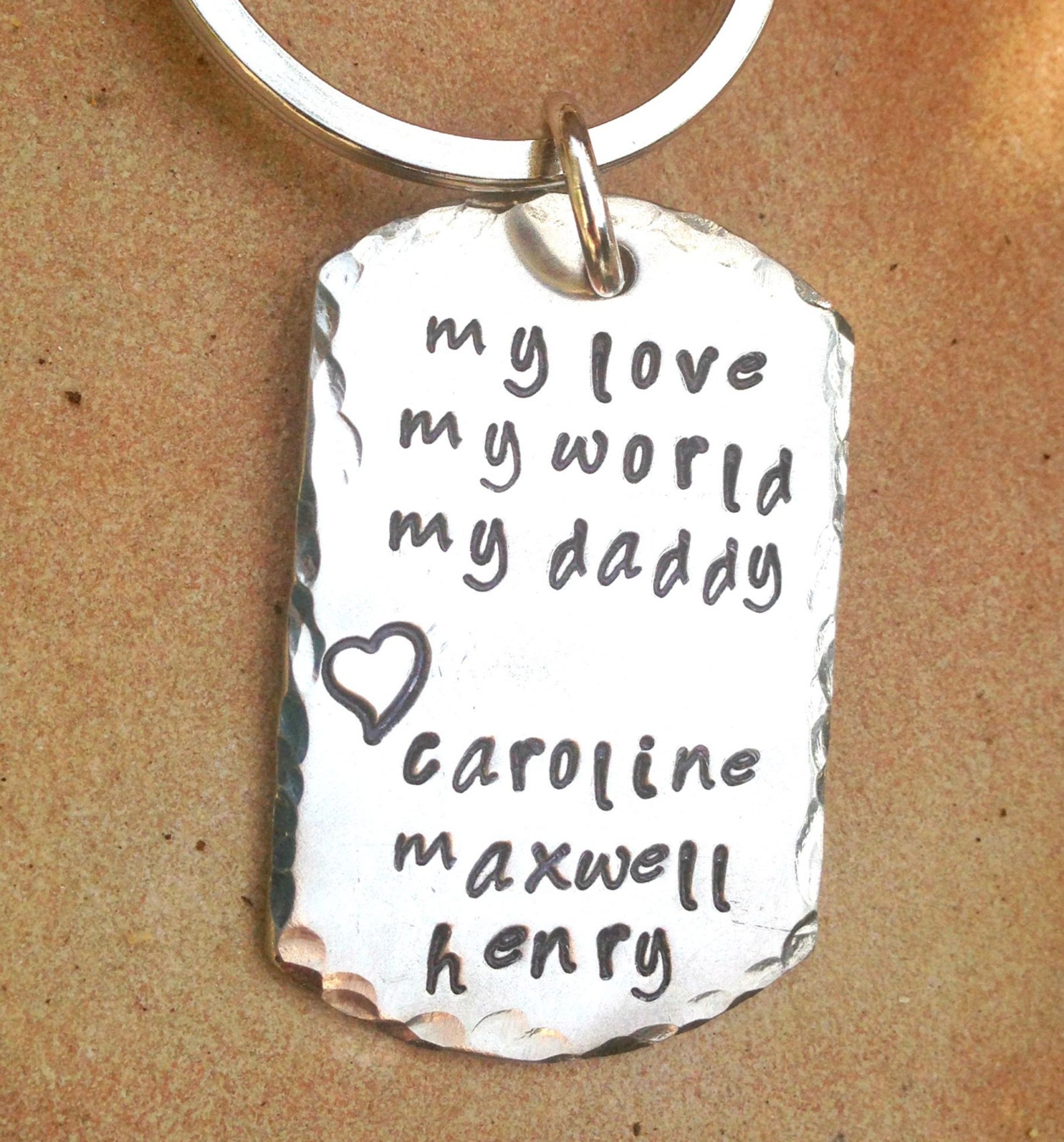 Gifts for Him Personalized Keychain for Dad Keychain Etsy