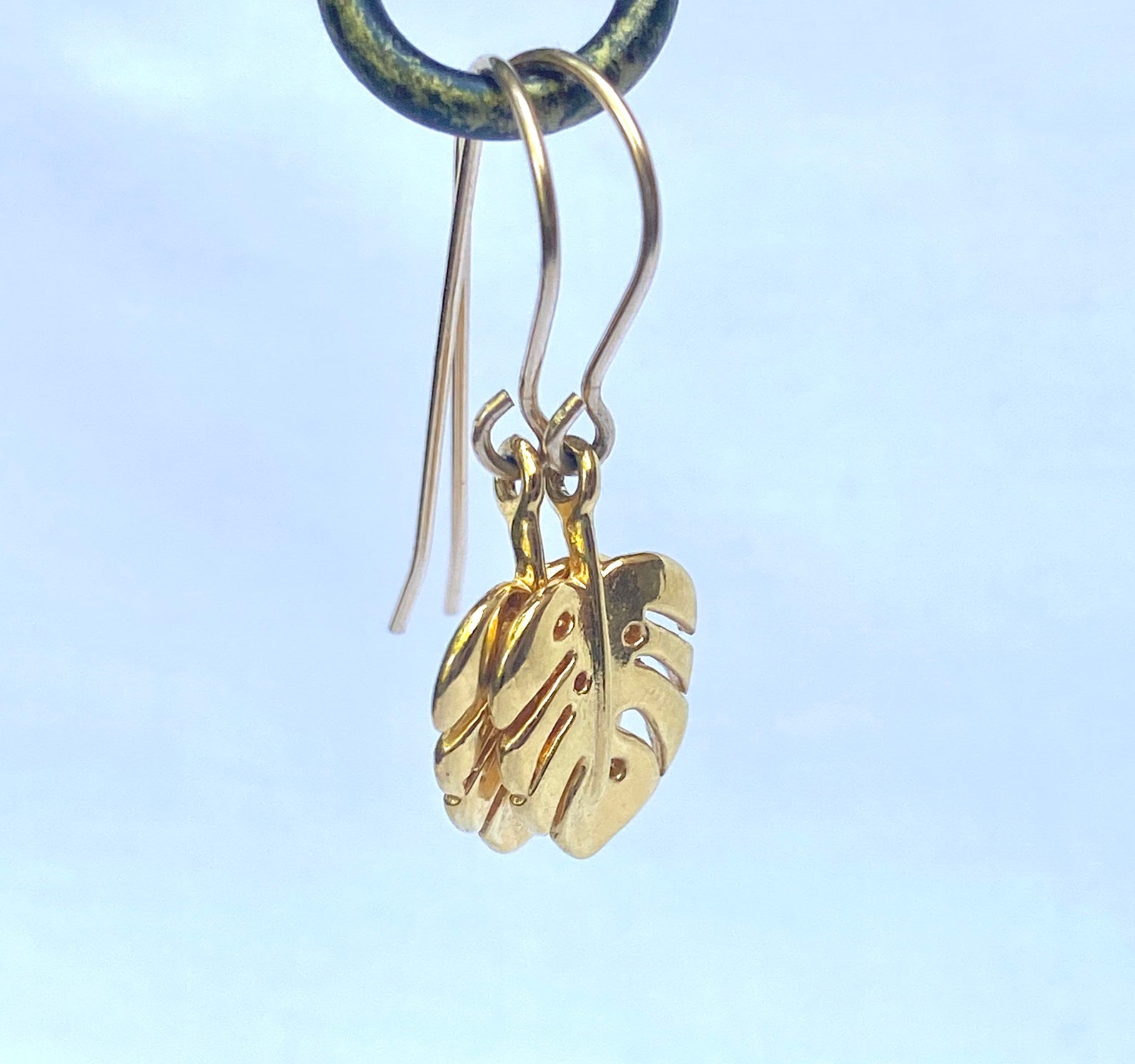 Hawaiian Jewelry Hawaiian Earrings Gold Handmade Earrings Etsy