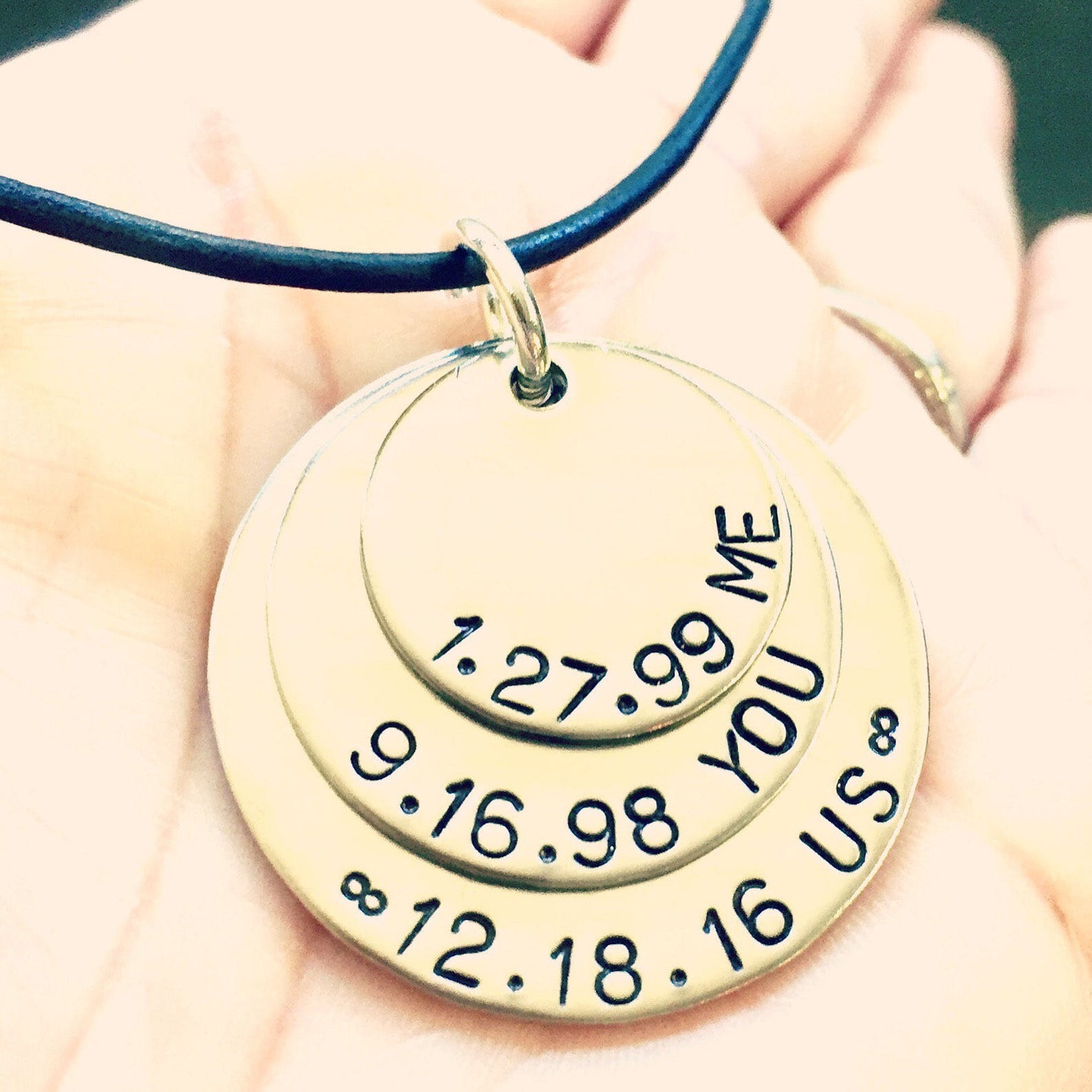 Couples Necklace Boyfriend Necklacehusband Necklace Etsy