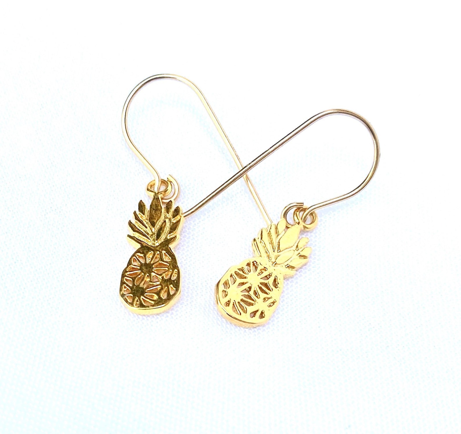 Hawaiian Jewelry Hawaiian Earrings Gold Handmade Earrings Etsy