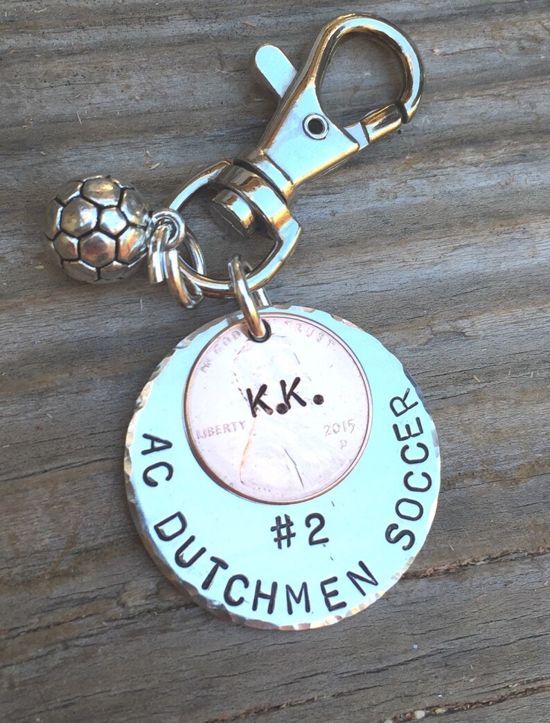 Soccer Gift Sport Team Gift High School Sports Keychain Etsy