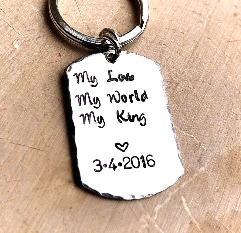 Gifts for Him Personalized Keychain for Dad Keychain Etsy
