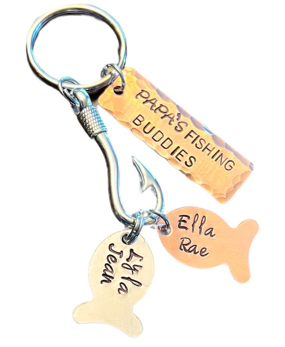 Gifts for Him, Fishing Keychain, Personalized Gifts for Him, Good