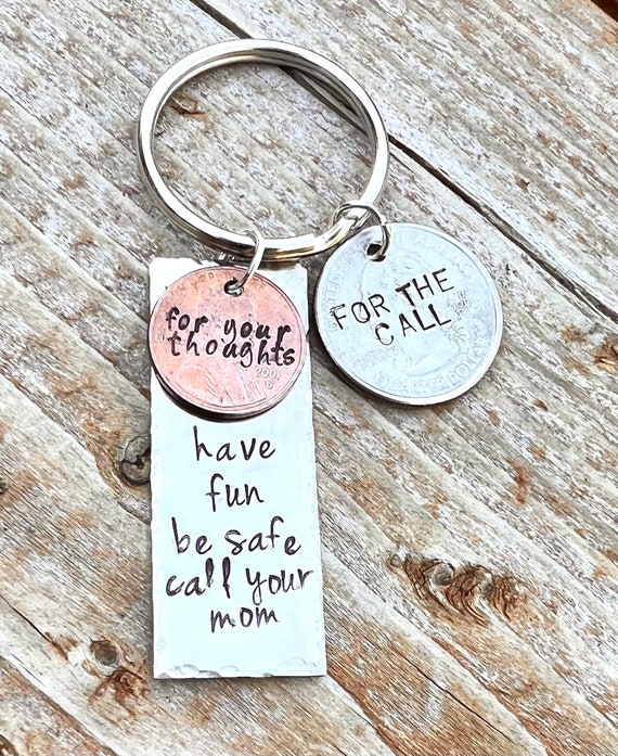 Graduation penny keychain sale