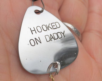 Personalized Fishing Lure,Boyfriend Gift,  Fishing Lure, My Best Catch, I'm hooked on you, Gift Men, natashaaloha, Valentine For Him