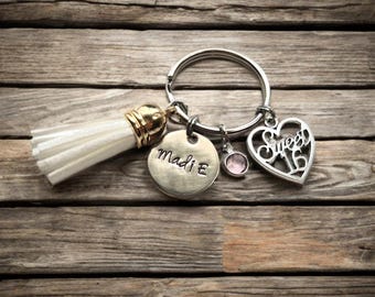 Llavero de 16 años, llavero de centavo, regalos para 16 años, llavero para conductores noveles, regalos personalizados para 16 años, regalos para 16 años