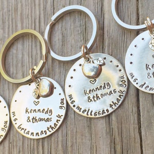 Teacher Gift, teacher gift, thank you gift, teacher appreciation, teacher keychain, personalized gifts, natashaaloha, gifts image 3