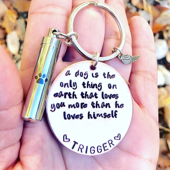 You Were My Favorite Hello /& My Hardest Goodbye Personalized Cremation Urn Pet Loss Personalized Pet Urn Keychain Natashaaloha Pet Urn