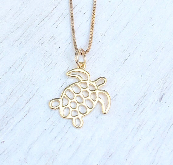 Hawaiian Honu Turtle Necklace Hawaiian 