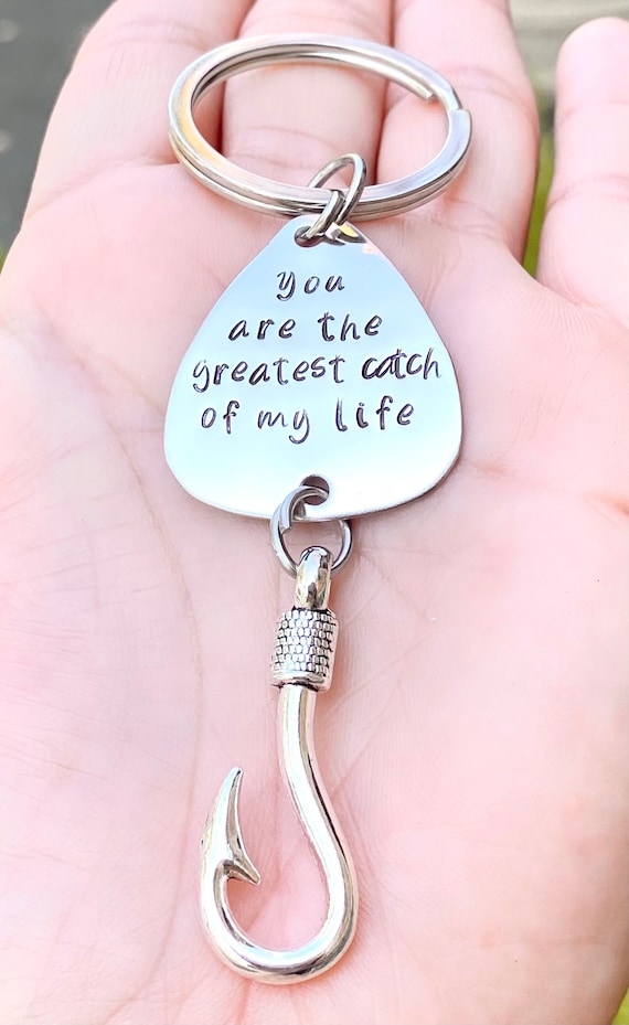 Personalized Gifts for Him, You Are the Greatest Catch of My Life,for Him,  Fishing Keychain, Love You More Than You Love Fishing -  Canada